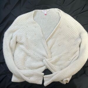 White Pearl Sweater *never worn*